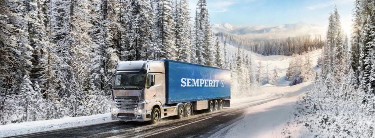 Semperit создал грузовые шины для экстремальной зимней погоды