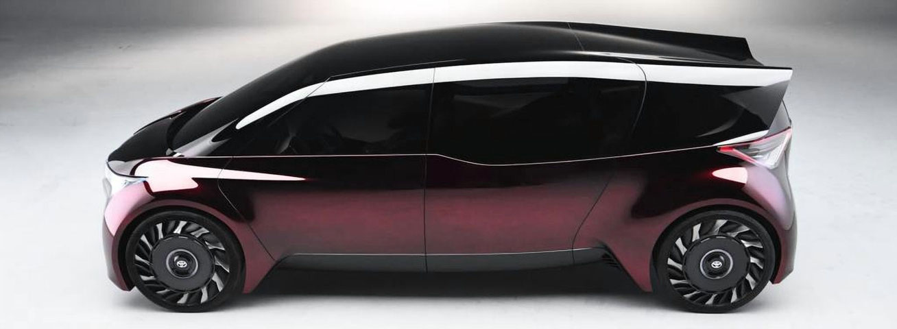 Футуристические покрышки от Sumitomo выбраны для концепт-кара Toyota Fine Comfort Ride